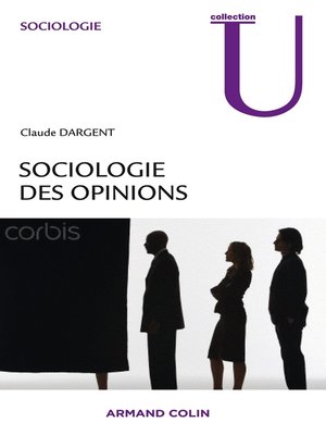 cover image of Sociologie des opinions